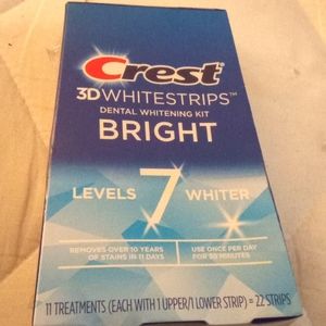 Crest 3D whitestrips